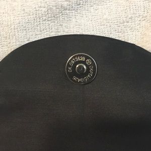 Interchangeable  Michael Kors mini black satin bag